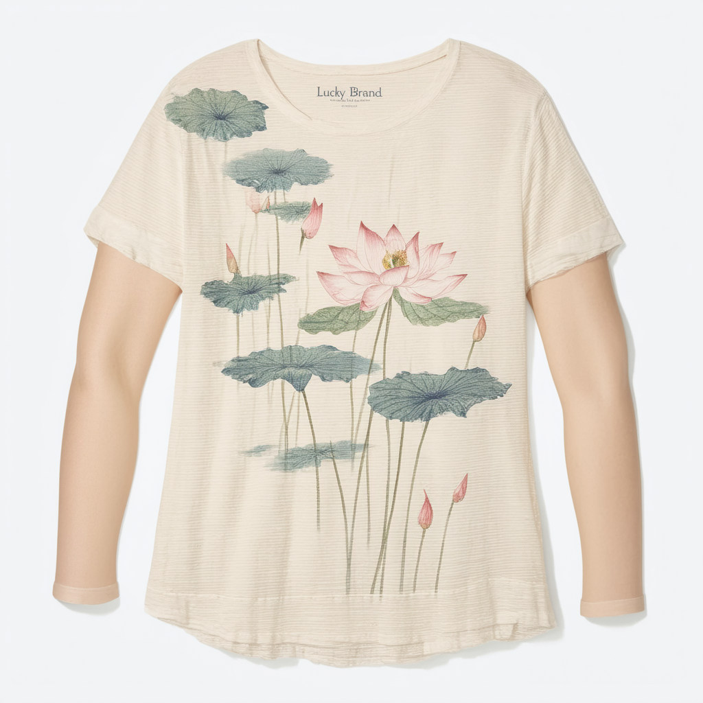 Lucky Brand Women's Lotus Tee