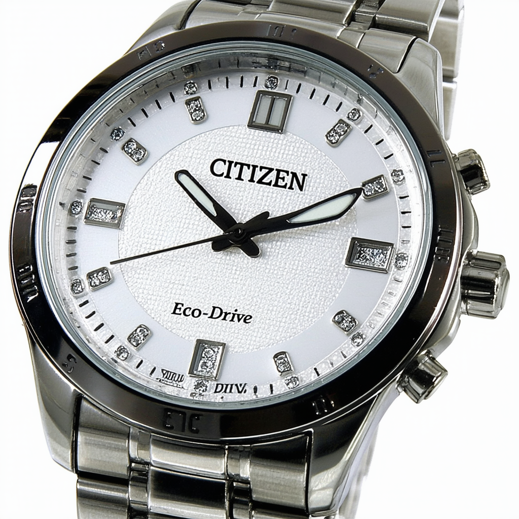 Citizen Women's Eco-Drive Stainless Steel Watch with Crystal Accents, FE2060-53E