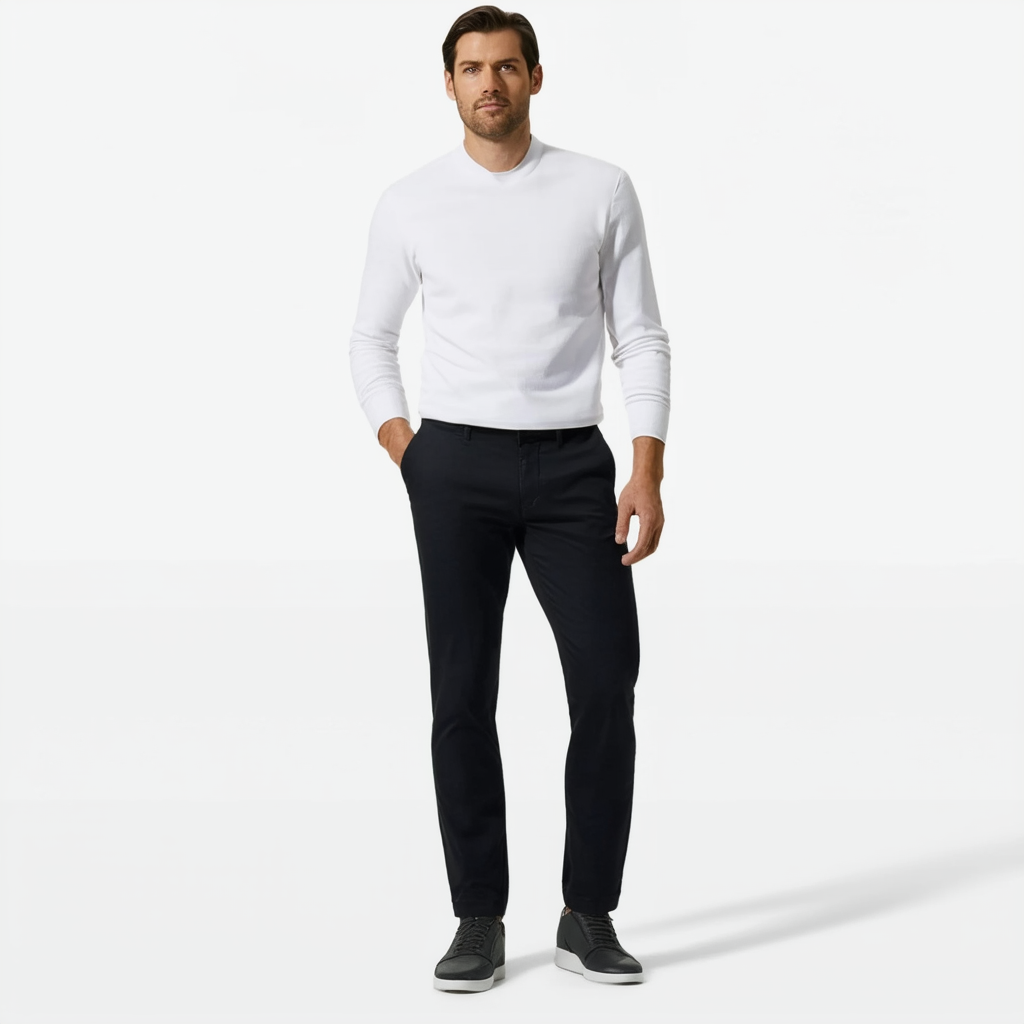 Calvin Klein Men's Move 365 Slim Fit Tech Modern Stretch Chino Wrinkle Resistant Pants