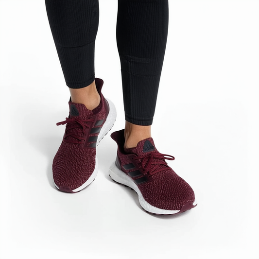 adidas Cloudfoam Pure Running Shoe, Trace Maroon, 8 M US