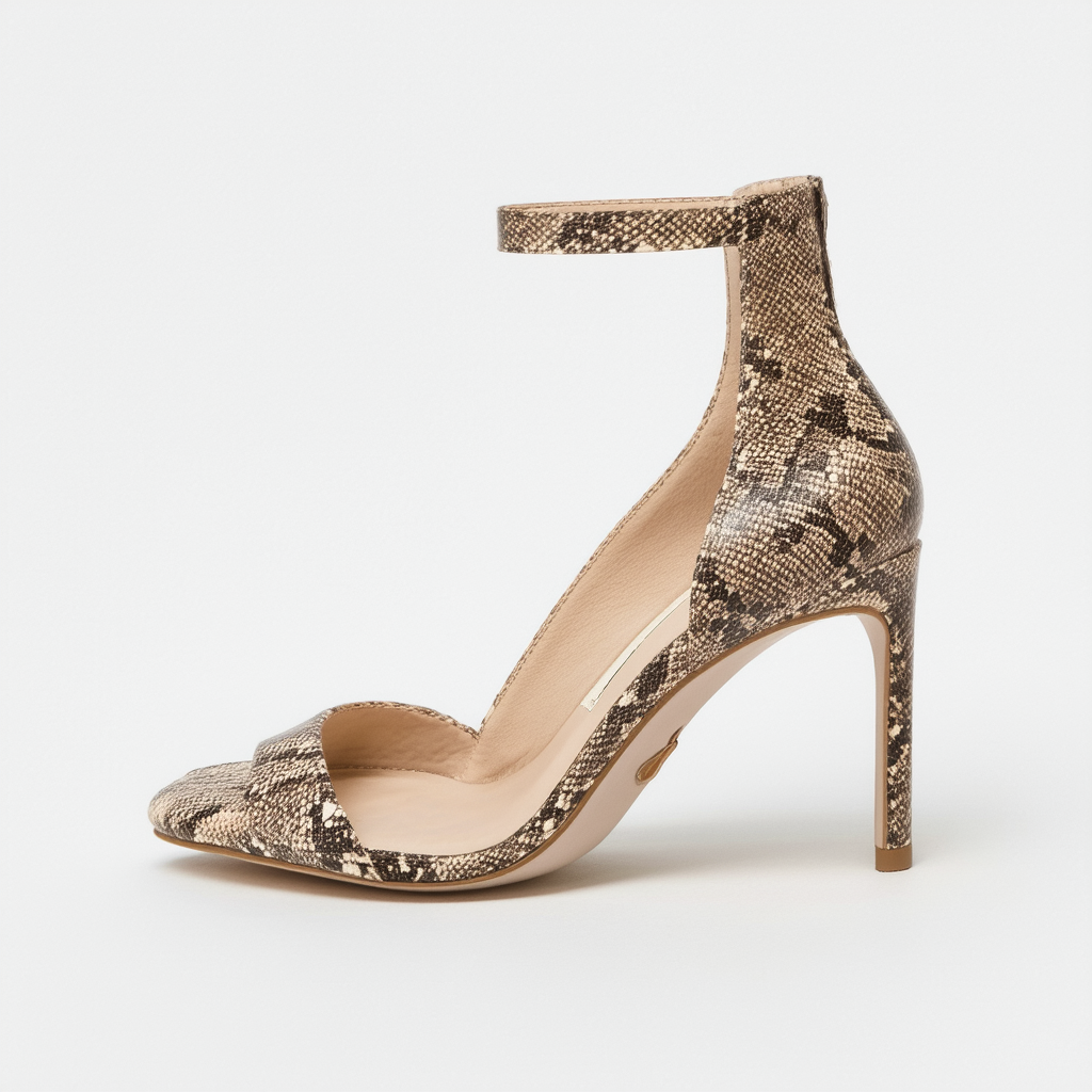 Naturalizer Women's Danya, Beige Snake Print, 7.5 M US