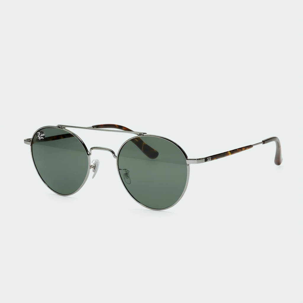 Ray Ban RB3447 Round Metal Sunglasses, 50mm