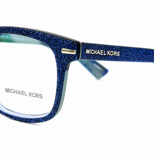 Michael Kors MK8017-3105 Eyeglasses Navy/Blue Glitter 50mm