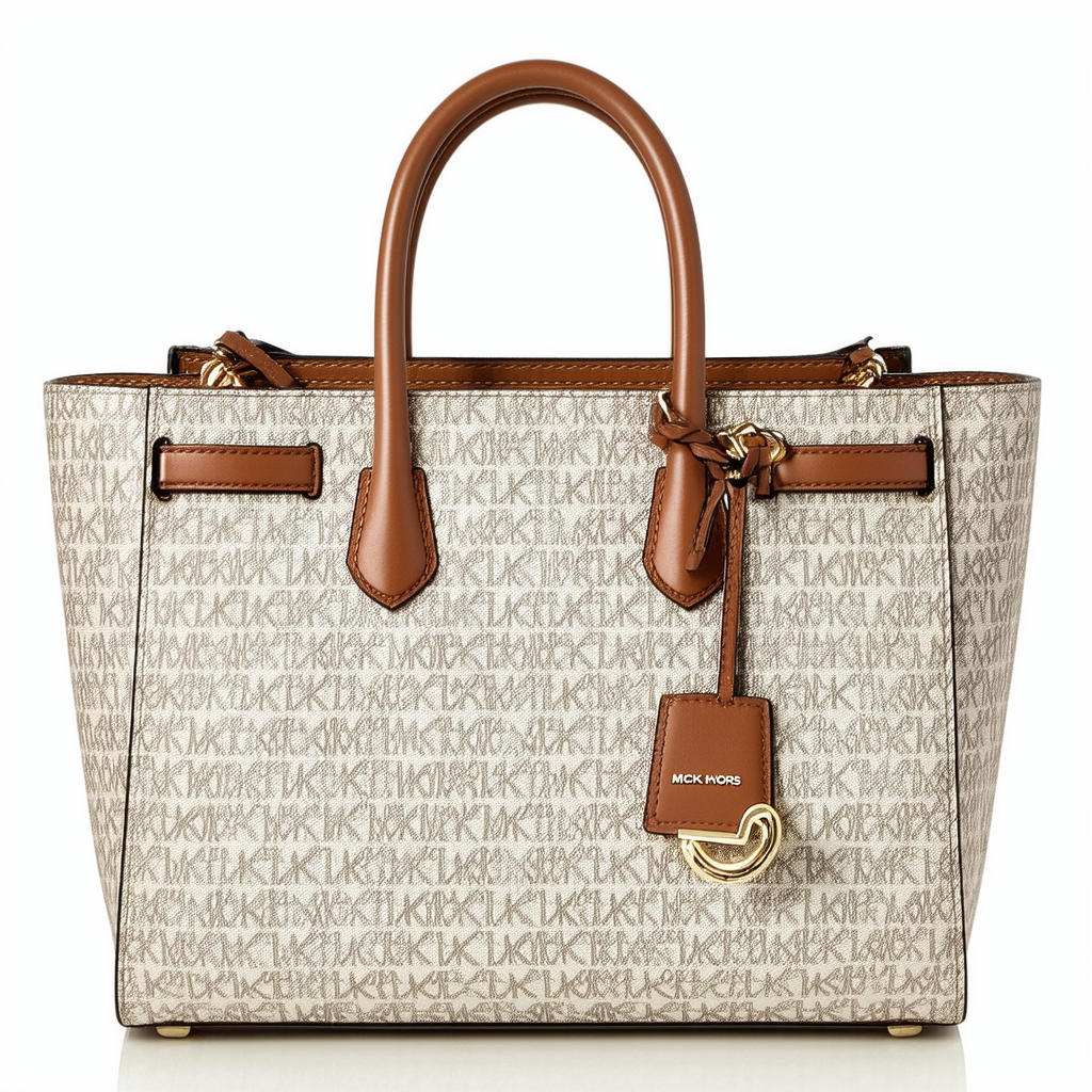 Michael Kors Women's Hamilton Large North South Fabric Top-Handle Tote