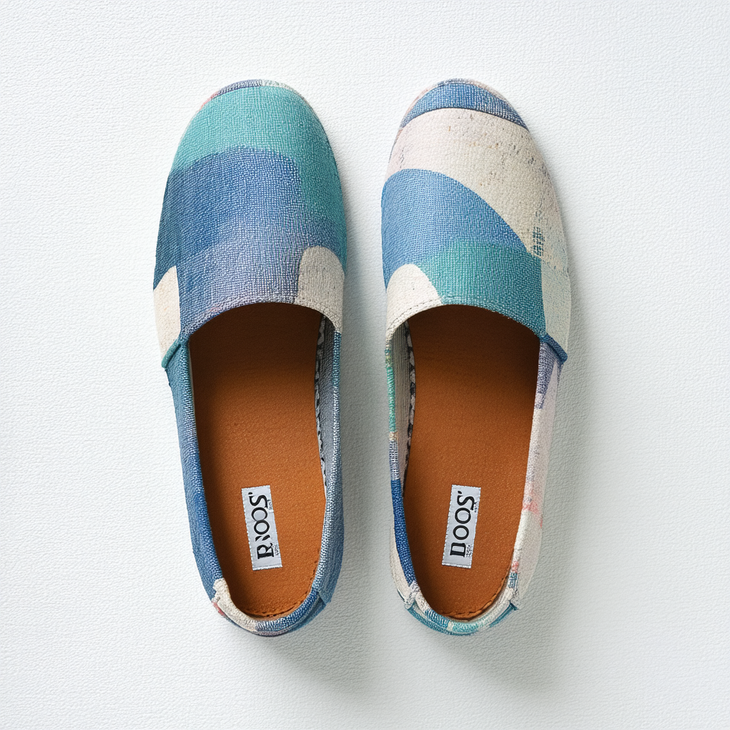 TOMS Classics Shoe - Women's Multi Chambray/Abstract 8
