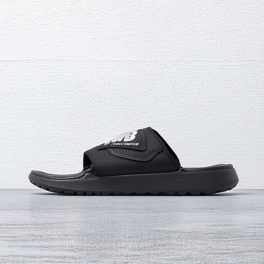 New Balance Unisex-Kid's NB Pro Slide Sandal, black, P12 M US Little Kid