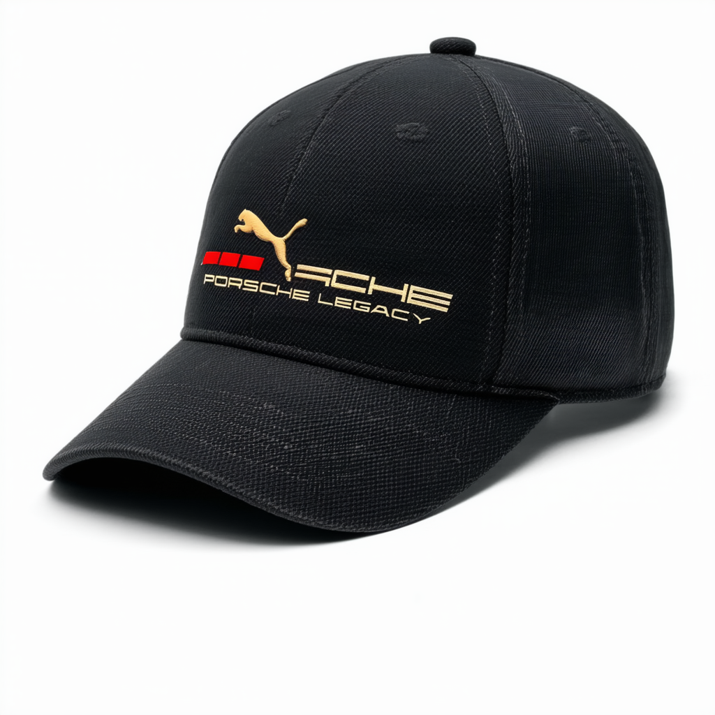 PUMA x Porsche Legacy Adjustable Flat Brim Cap Hat