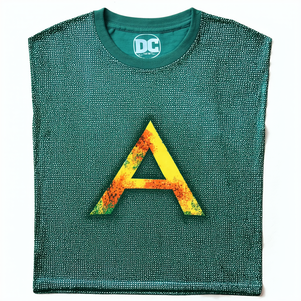 Aquaman Symbol Shirt DC Comics Tee Aquaman TShirt DC Comics Shirt Aquaman Tee-XX-Large
