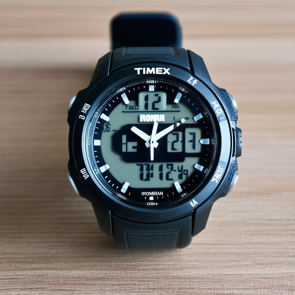 Timex Ironman T5E381 Triathlon 50-Lap Combo Dual Tech Watch