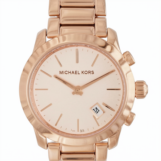 Michael Kors MK3273 Women's Mini Lexington Rose Gold-Tone Stainless Steel Bracelet Watch