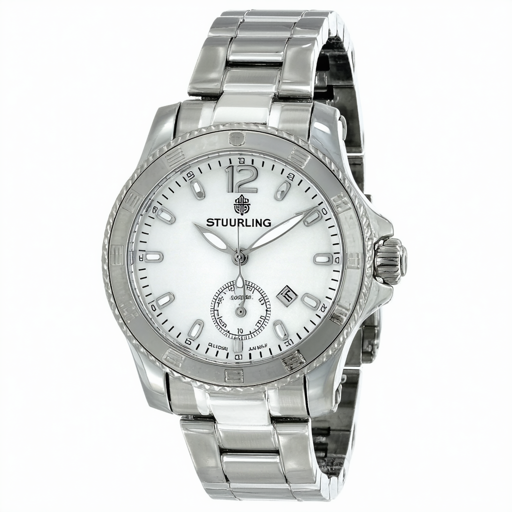 Stuhrling Original Women's 399L.22111 Lady Nautic Date Silver