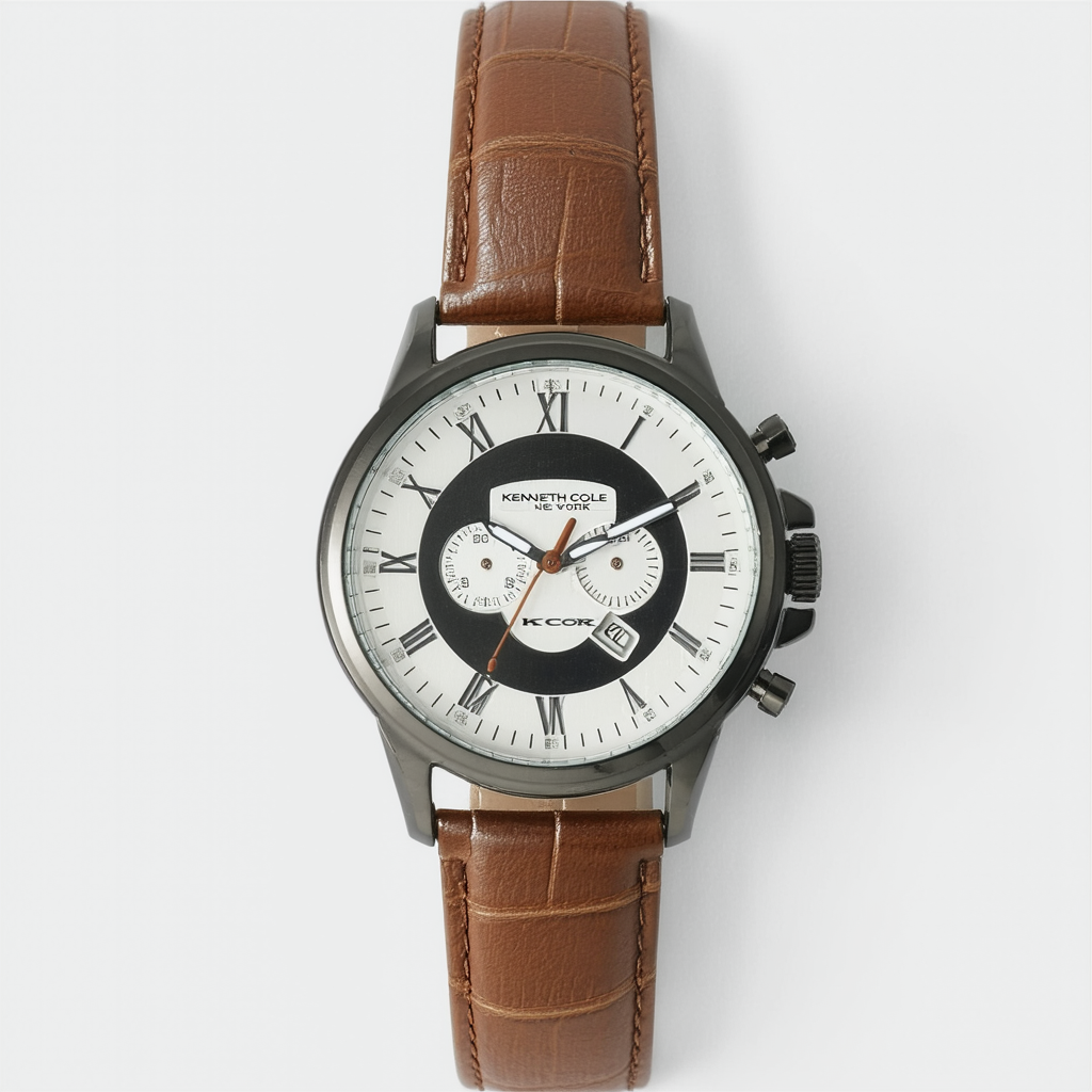 Kenneth Cole New York Leather Strap Men's watch #KC1819