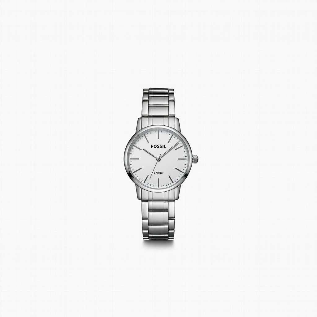Fossil Women's ES4342 Carlie Analog Display Quartz Silver Watch