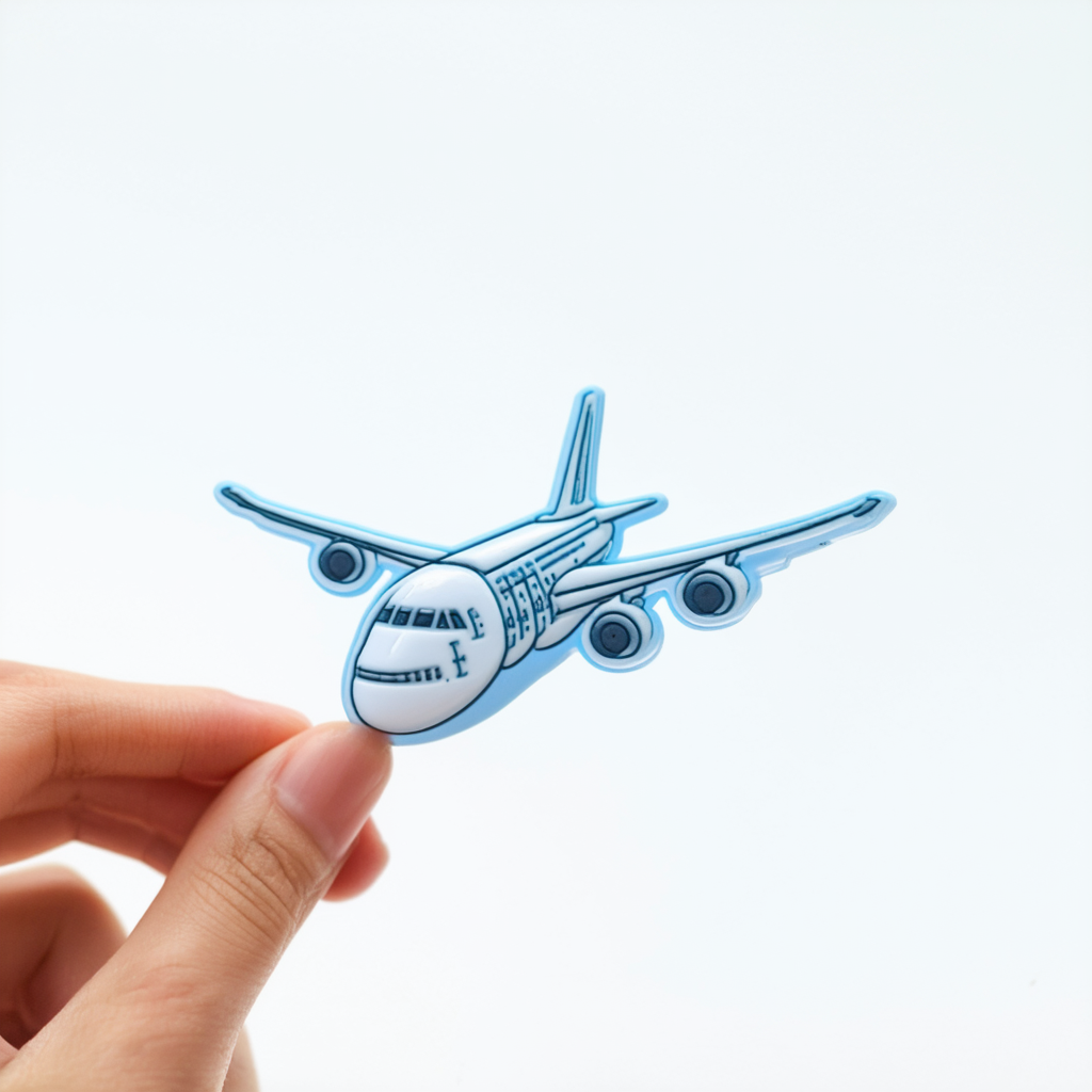 Kids Airplane Airlines Pilot Wings Plastic Pin Party Favor