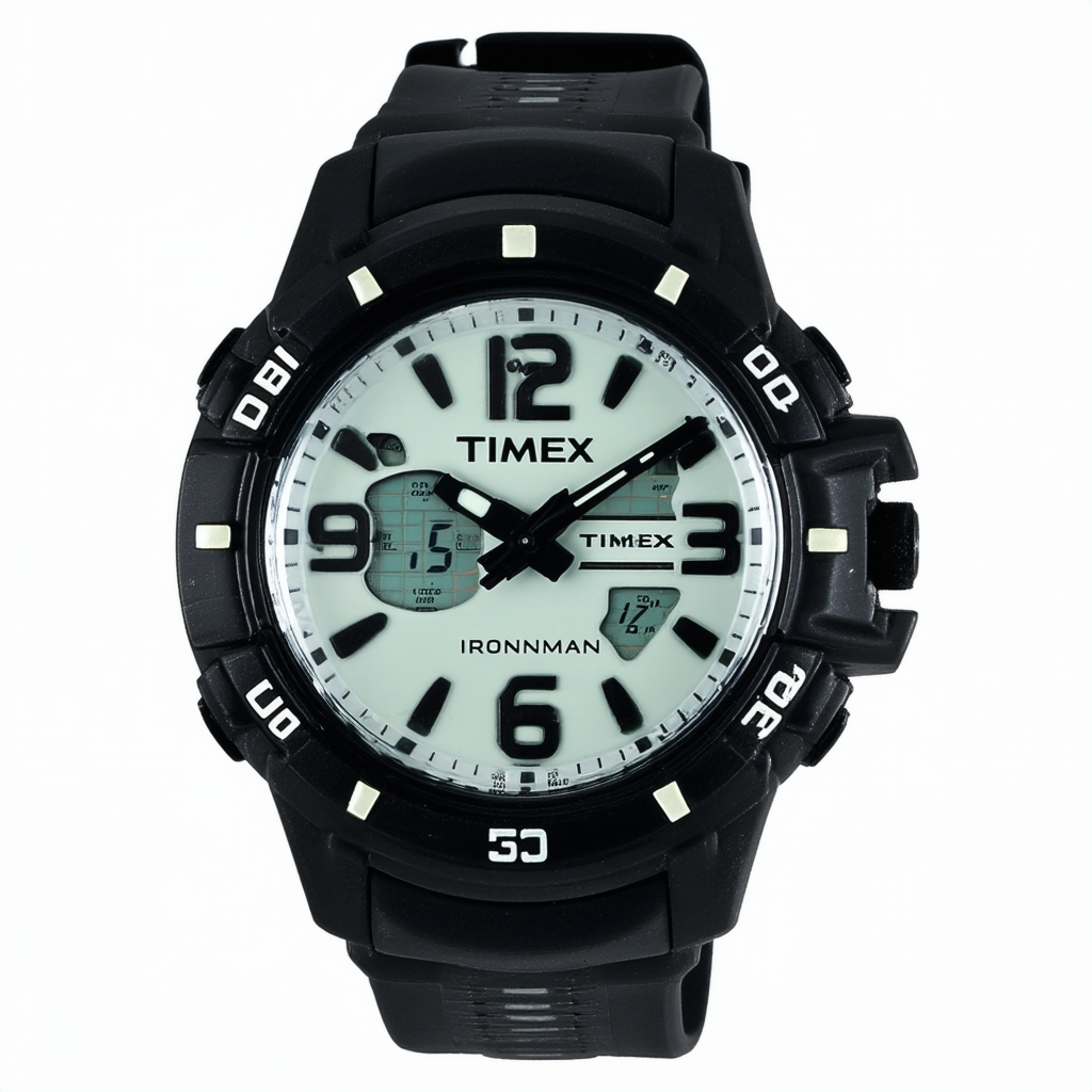 Timex Unisex T5H031 Ironman Shock Resistant 30-Lap Resin Strap Watch