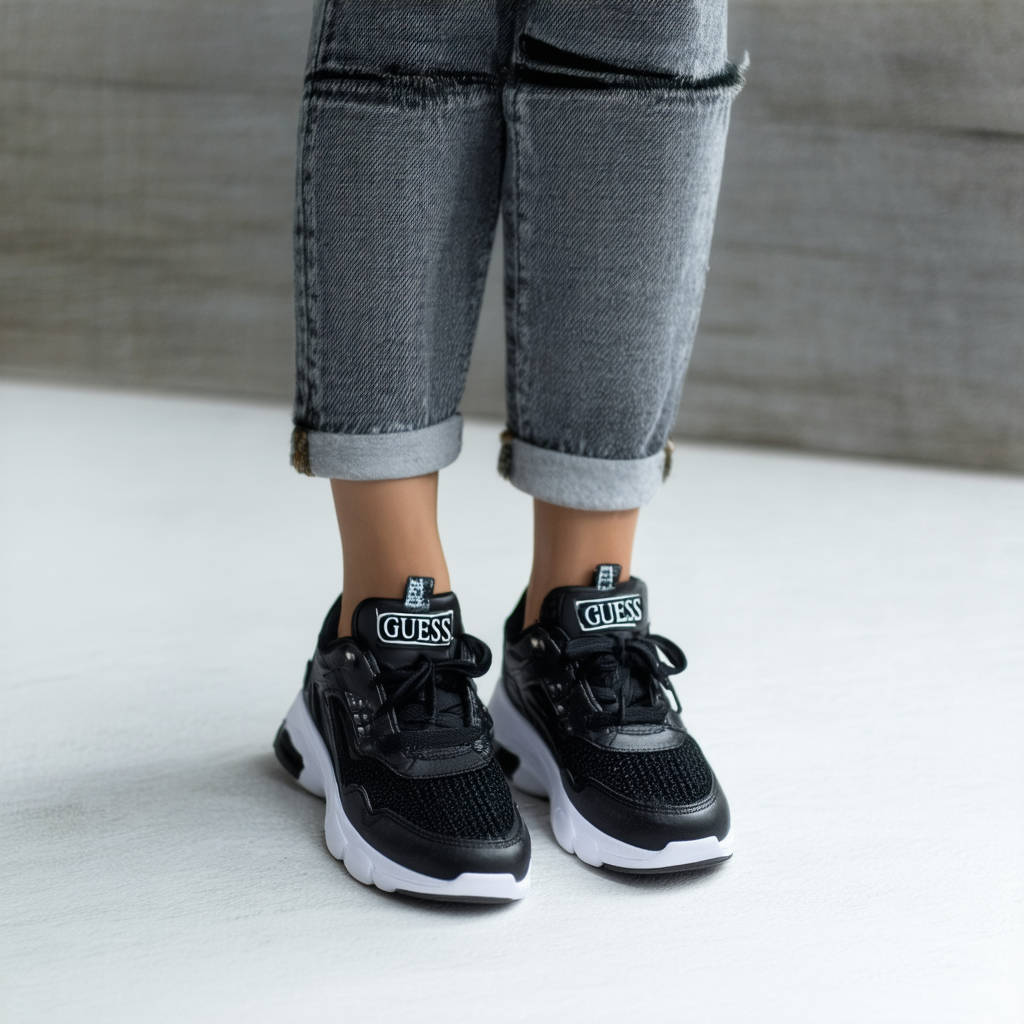 GUESS Factory Brooklee Sneakers Black