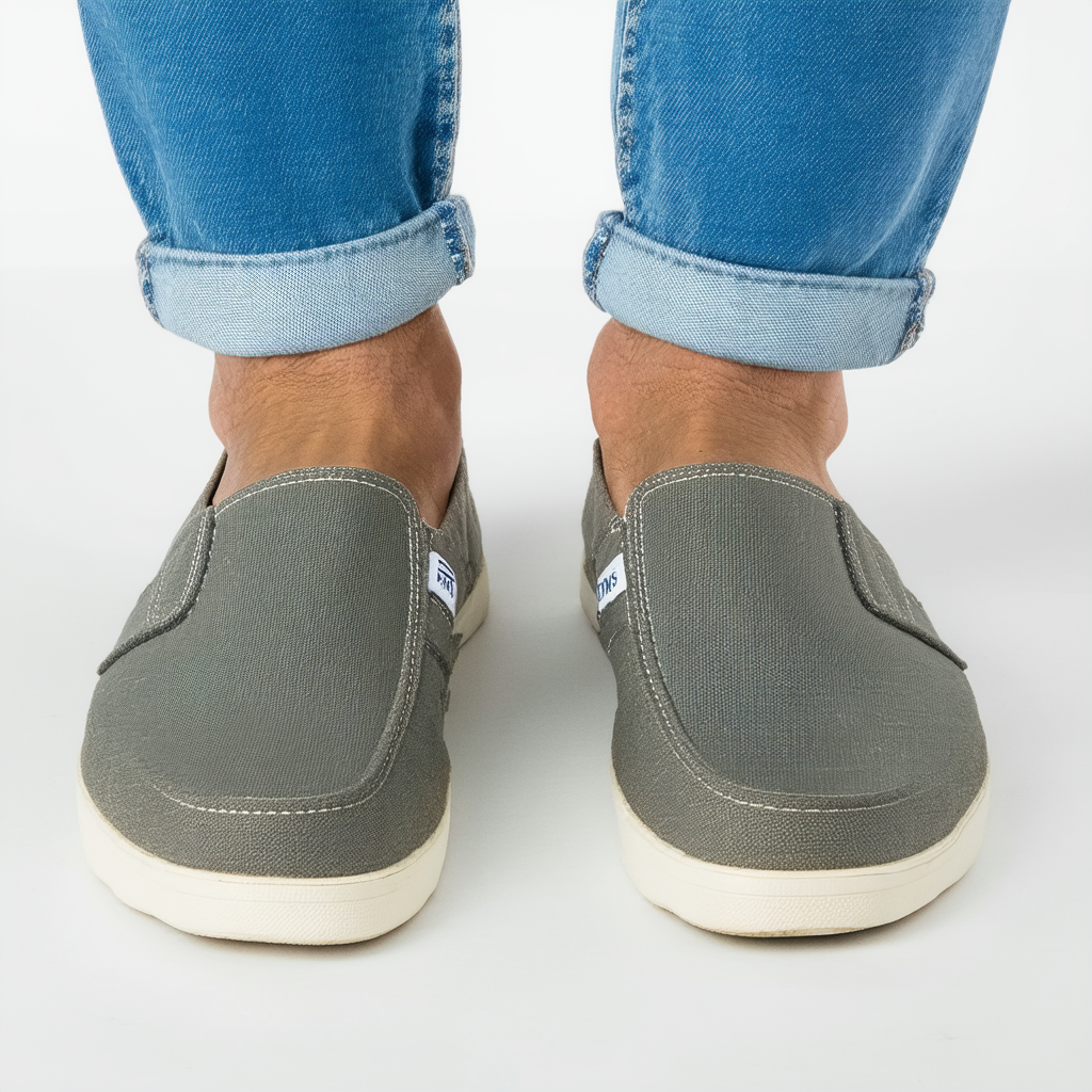 TOMS Men's Avalon Sneaker Canvas Ankle-High Loafer