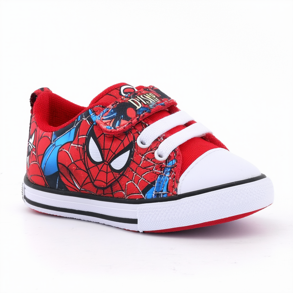 Disney Spider-Man Laced Canvas Athletic Shoe (Toddler/Little Kid)