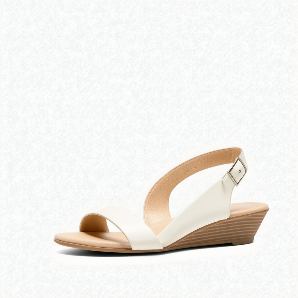 Rockport Women's Total Motion Stone Ankle Wedge Sandal