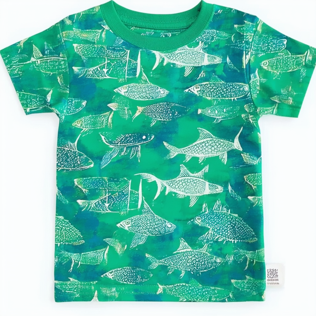 Fifth Sun Kids' Mercat Scales T-Shirt