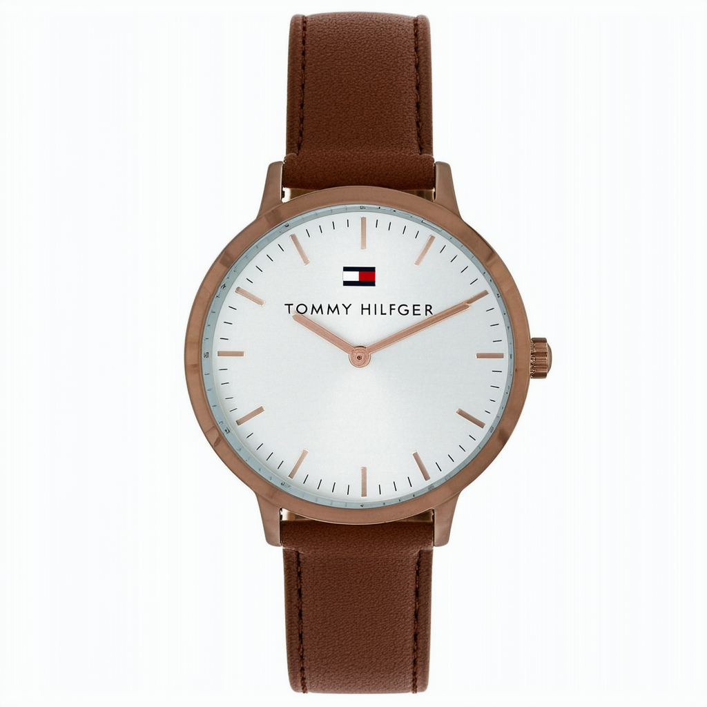 Tommy Hilfiger Women's 1781654 Casey Analog Display Japanese Quartz Brown Watch