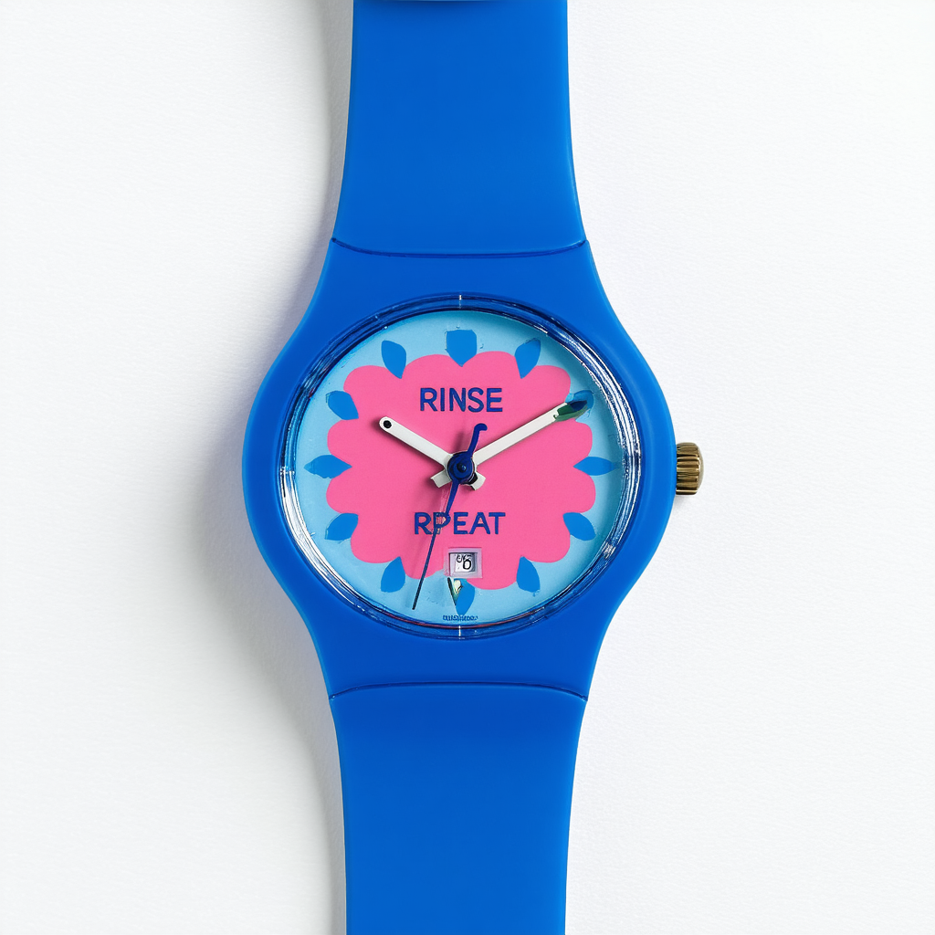 Swatch RINSE REPEAT PINK Unisex Watch (Model: GE724)
