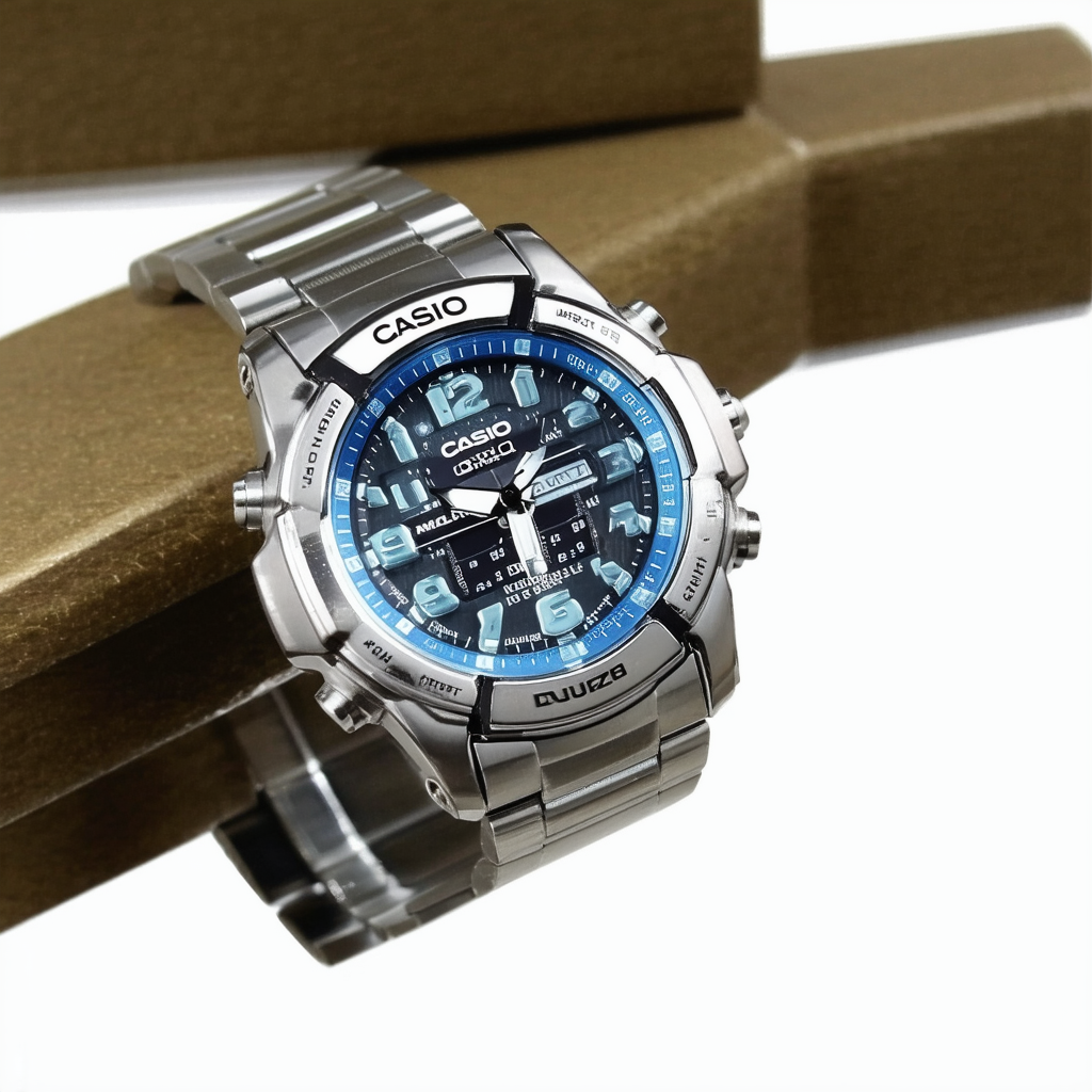 Casio Men's Quartz 10-Year Battery 200M Water Resistant Extra Long Band Watch DW-291HX-5AV