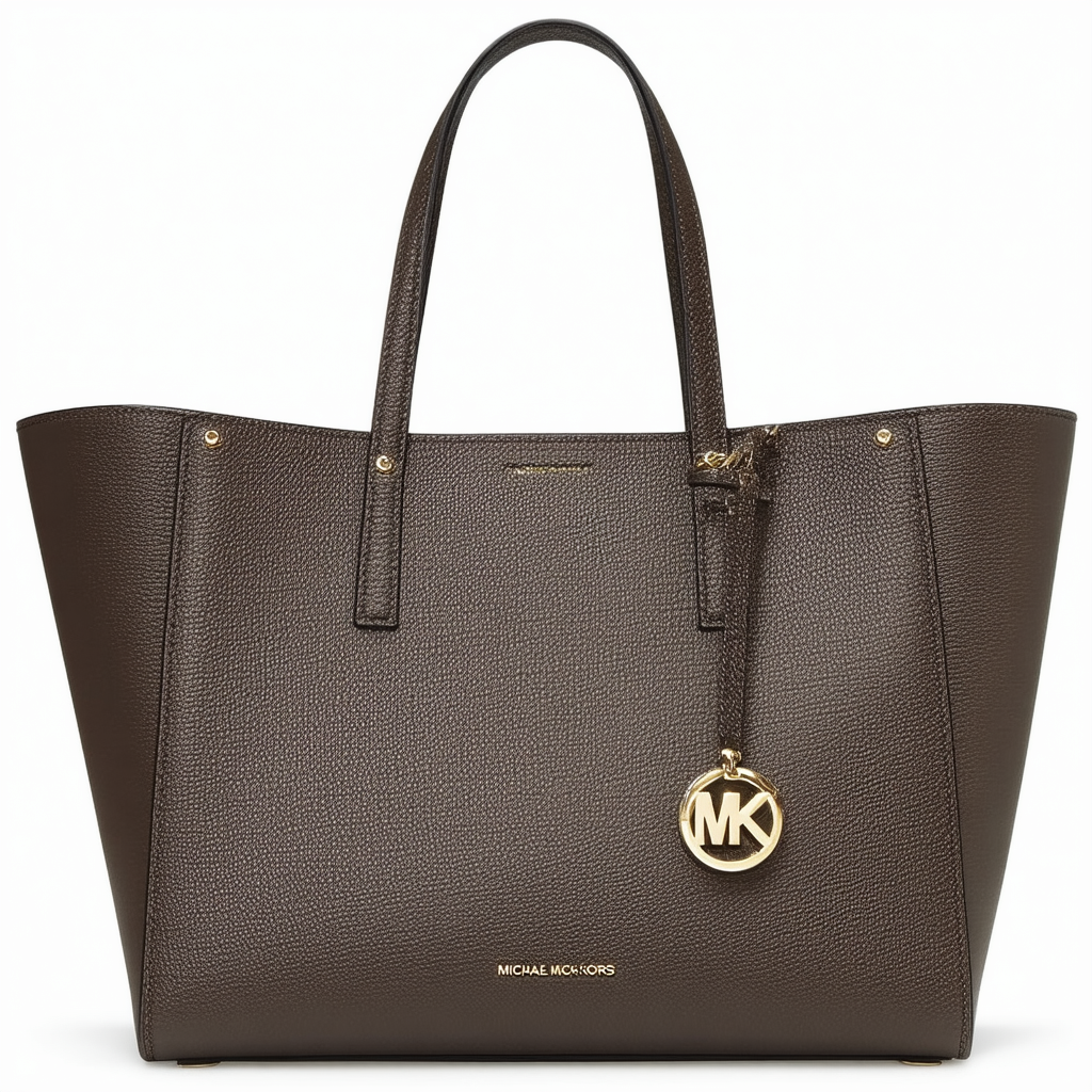 MICHAEL Michael Kors Gansevoort Leather Large NS Tote Hemp/Mocha