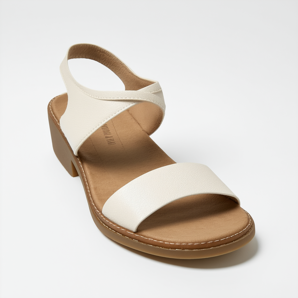 Naturalizer Women's Maddy Sandal, Alabaster, 9.5 N US