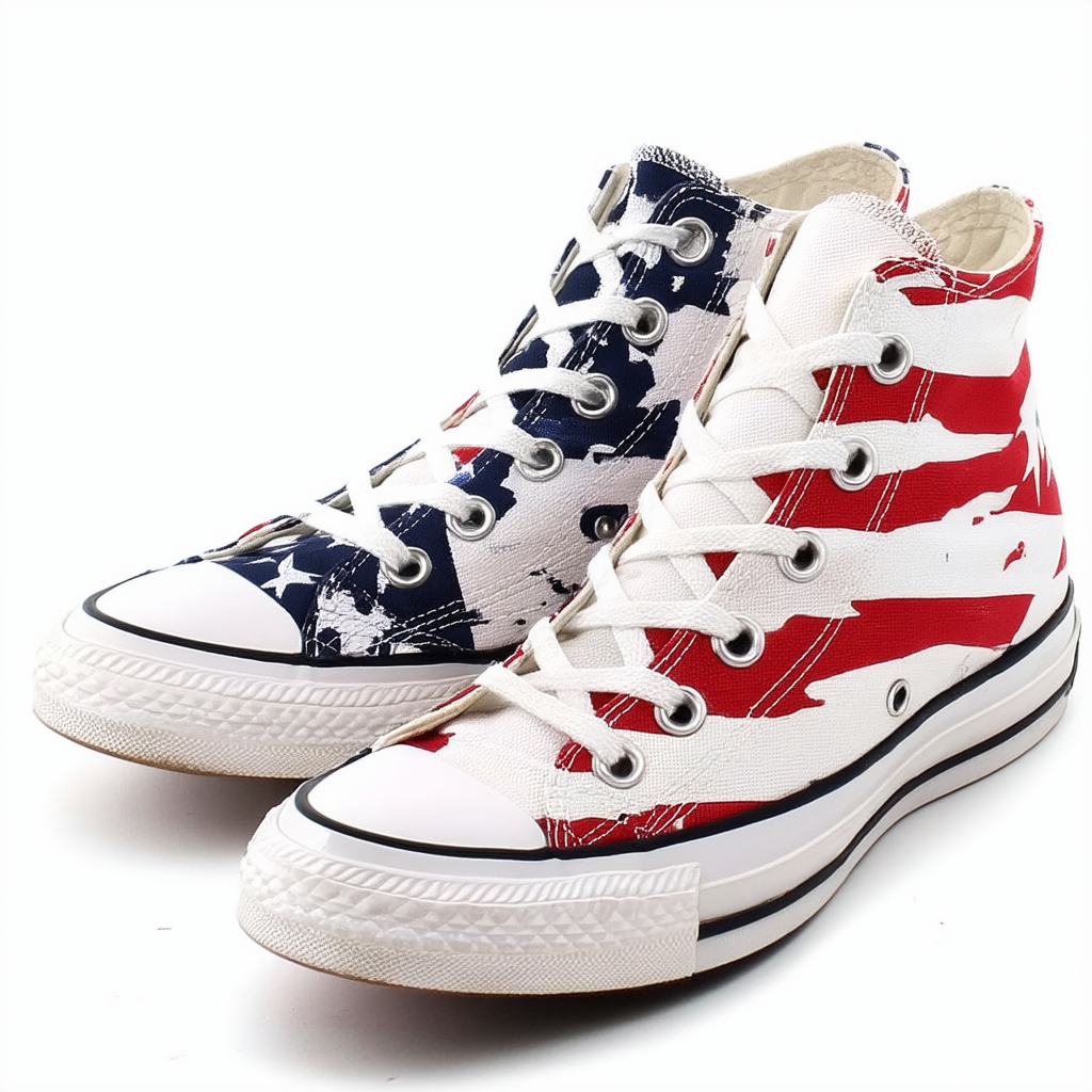 Converse Unisex Chuck Taylor Flag Print Hi
