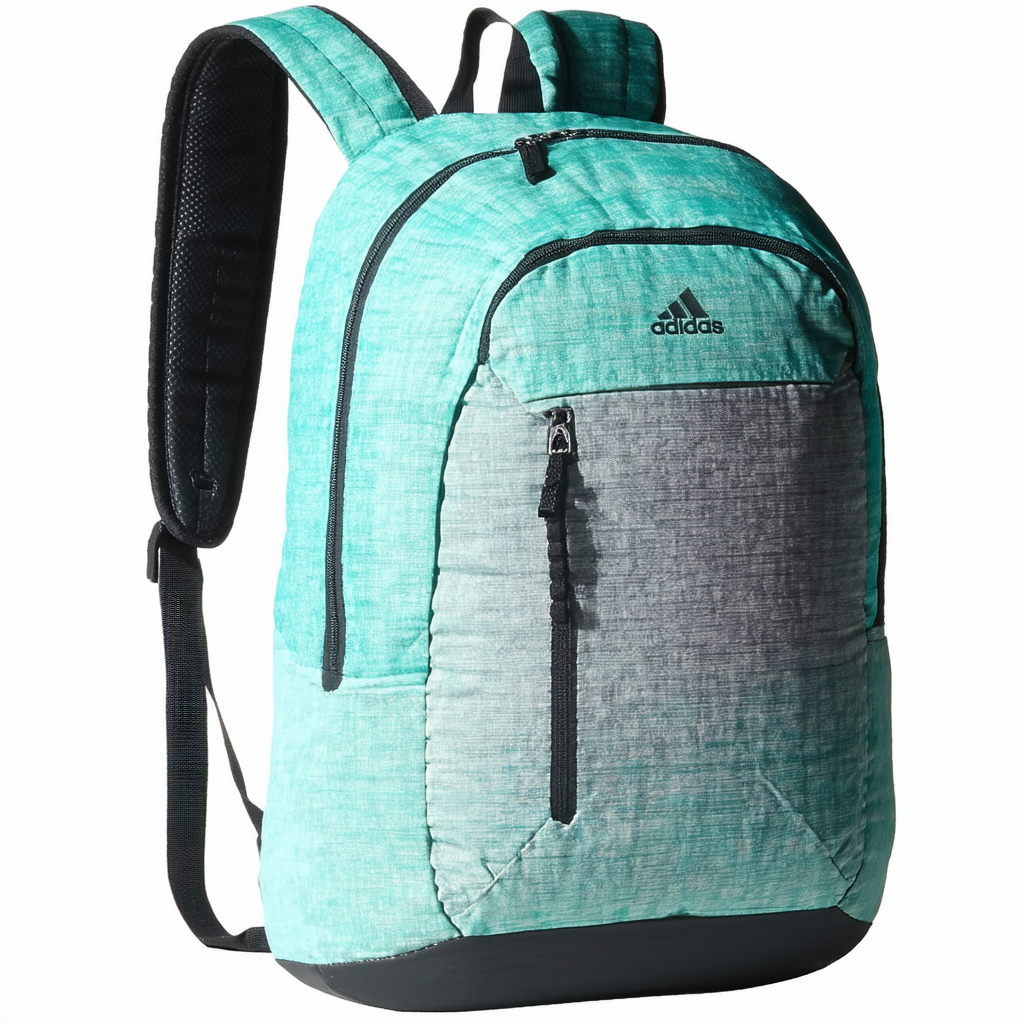 adidas unisex-adult Alliance II Sackpack, Shock Mint Texture Print/Onix/Easy Coral, One Size