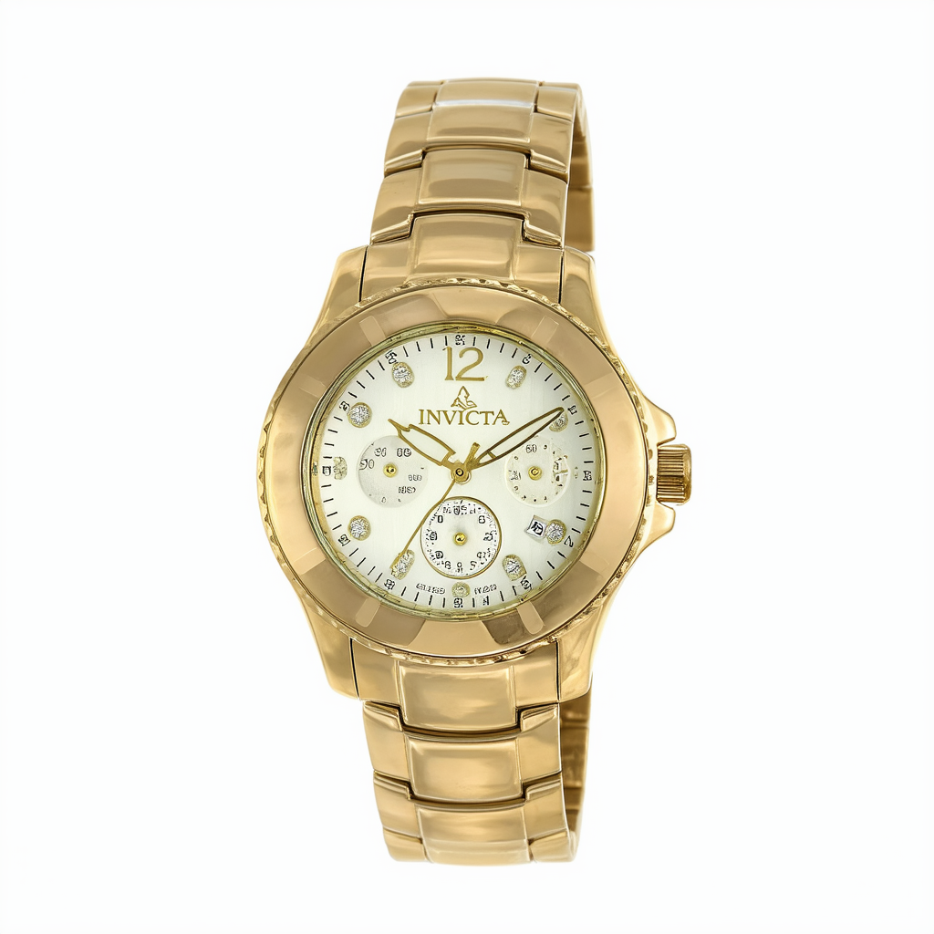 Invicta Women's 28469 Angel Analog Display Quartz Gold Watch