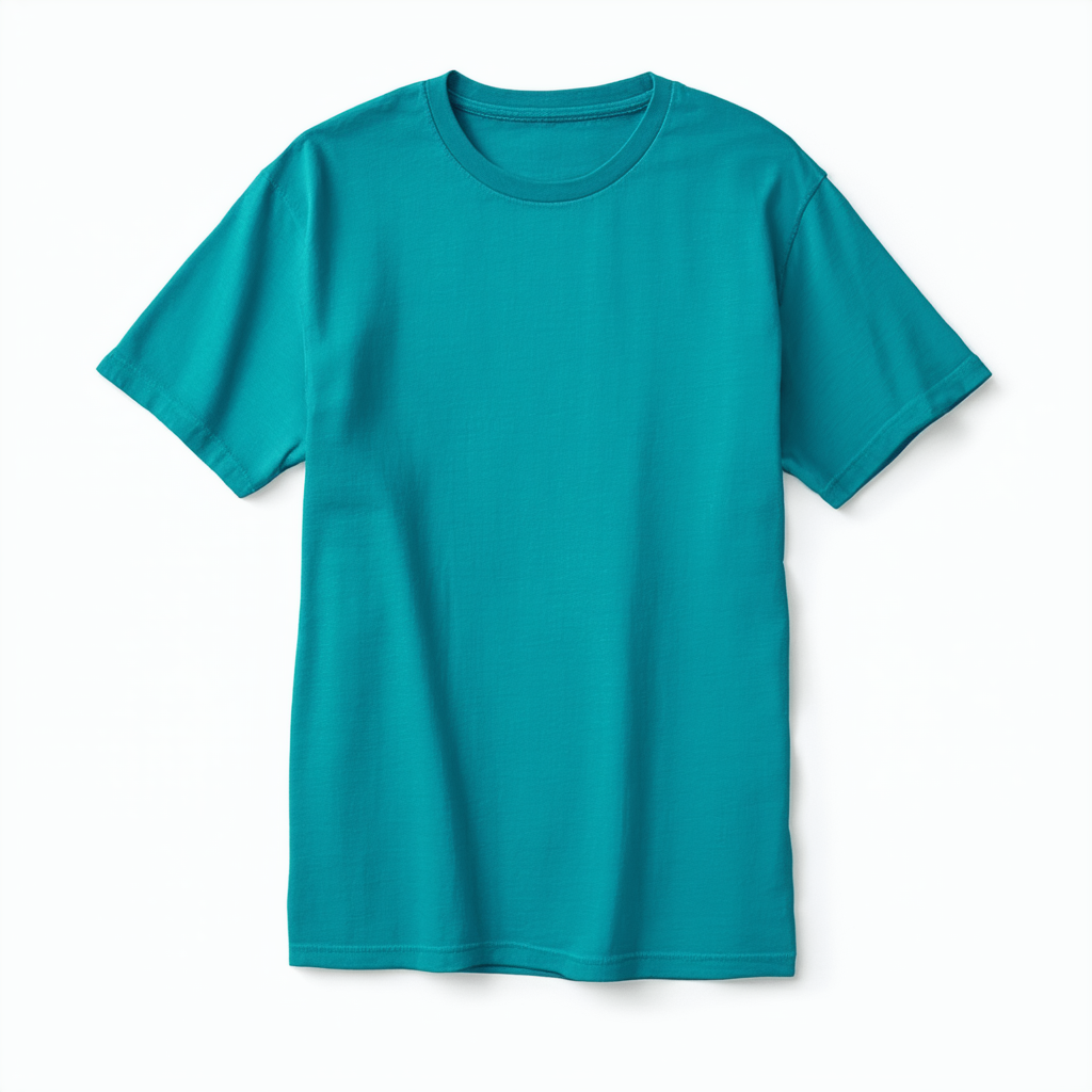 Hanes 6.1 oz. Tagless T-Shirt (5250T) Teal, M