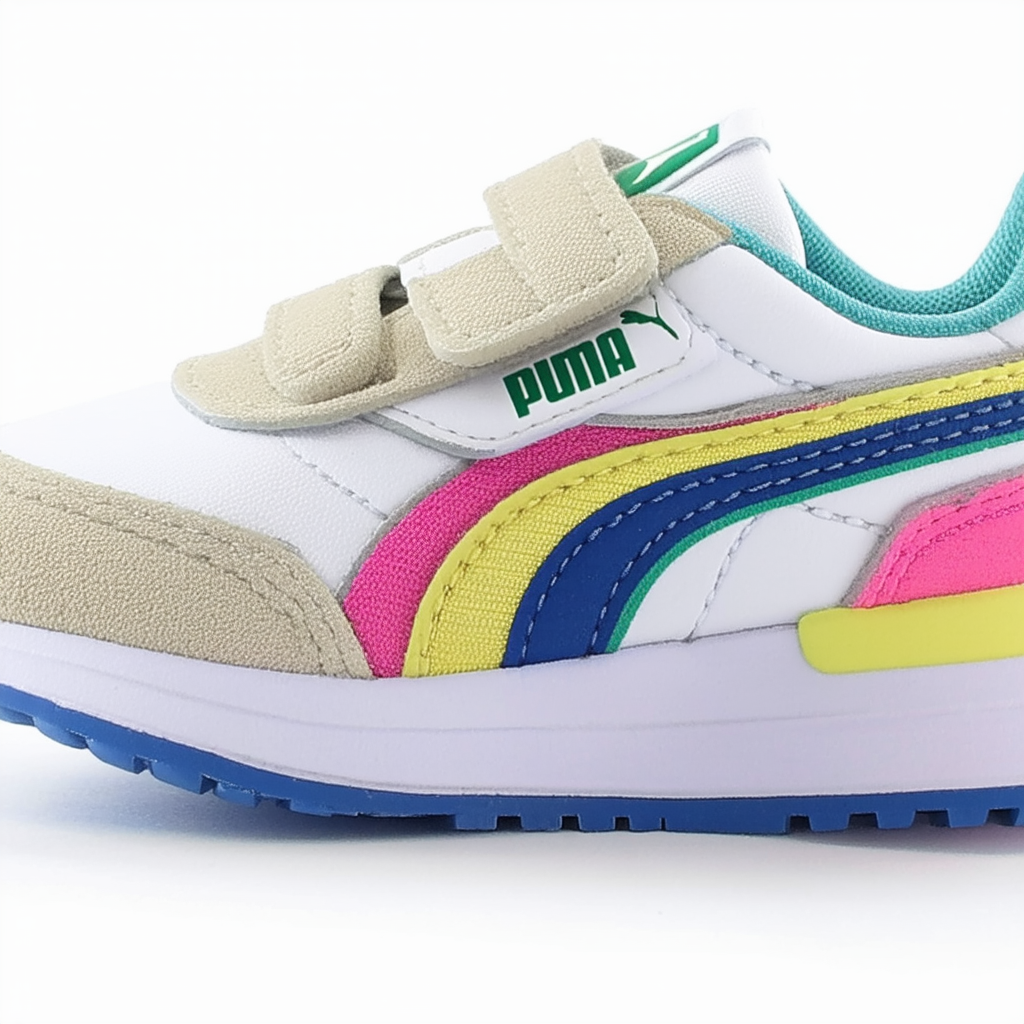 PUMA Unisex-Child Future Rider Hook and Loop Sneaker