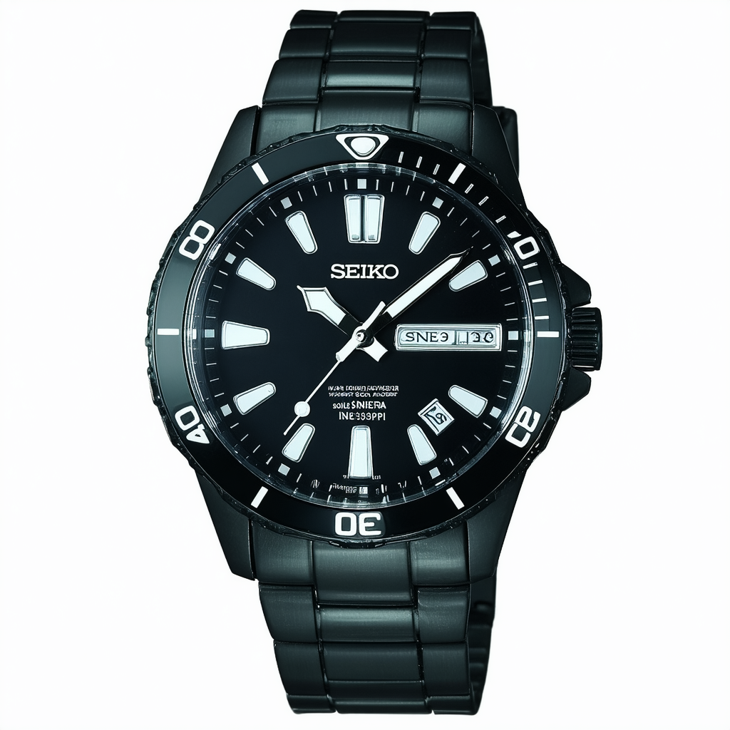 Watch Seiko Solar Sne393p1 Men´s Black