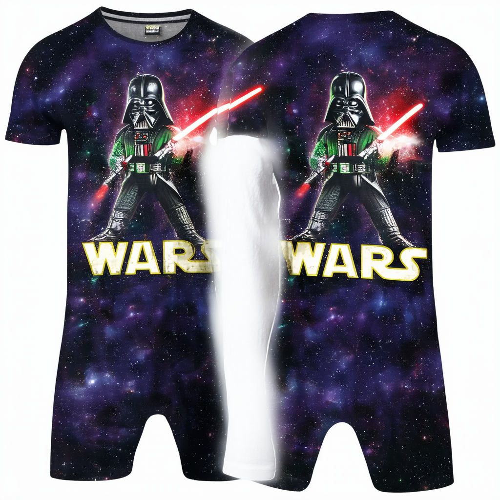 STAR WARS Big & Tall Galaxy Christmas Men's Tops Short Sleeve Tee Shirt
