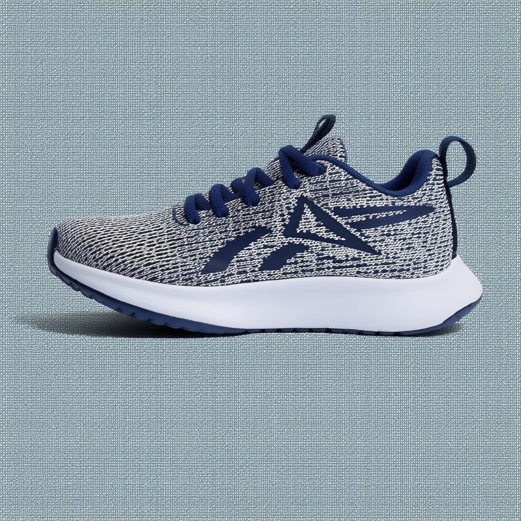 Reebok Unisex-Kids Rbk Print Run Prime Ultk Sneaker, Asteroid Dust/Smoky Indigo,4,Big Kids