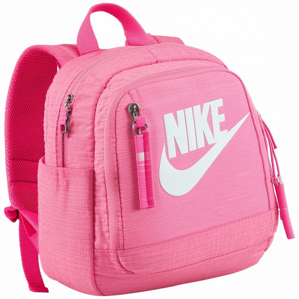 Nike BRSLA JDI Mini Backpack, Pink/Pink/White, One Size