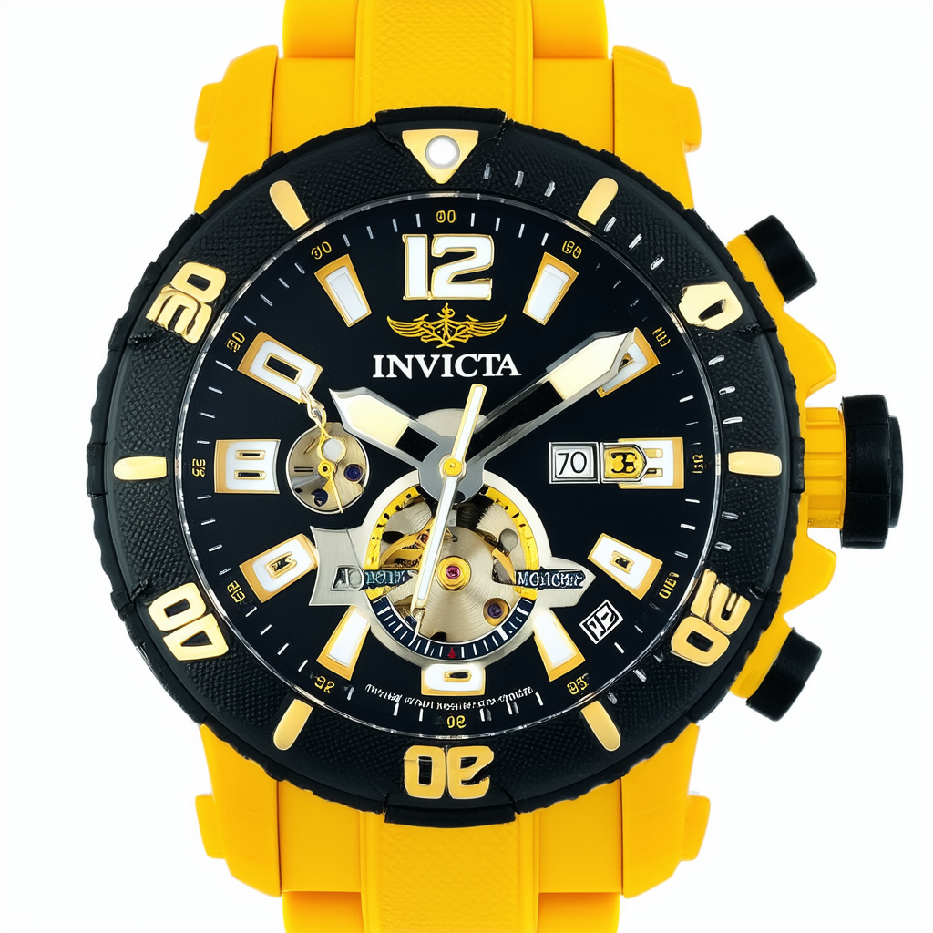 Invicta Men's 16366 Russian Diver Analog Display Mechanical Hand Wind Two Tone Watch