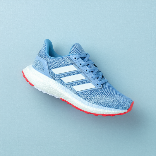 adidas Girl's lk Sport 2 k Running Shoe, Vapor Blue/Ray Red/White, 11 M US Little Kid
