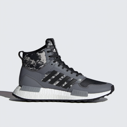 adidas Mens Top Ten Hi Grey / Black / Camo 9