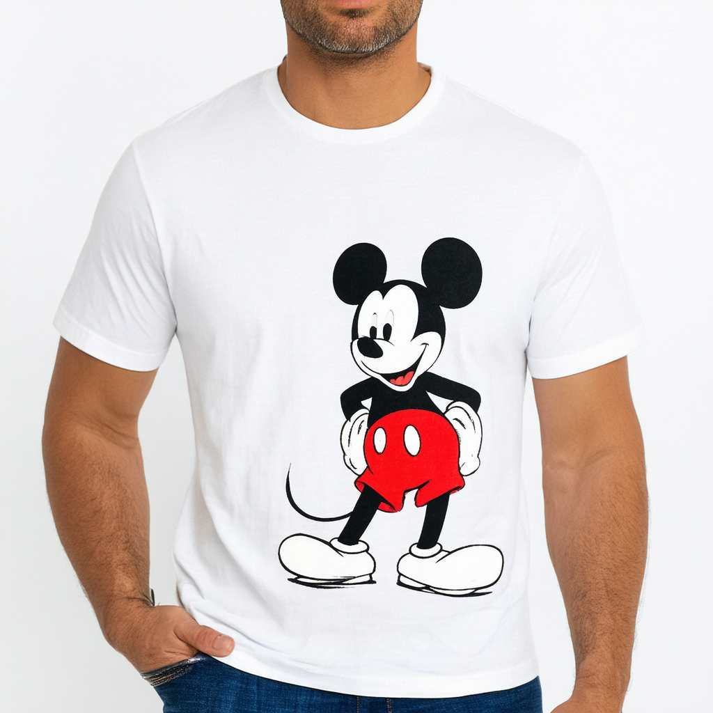 Disney Men's Classic Mickey Mouse T-Shirt