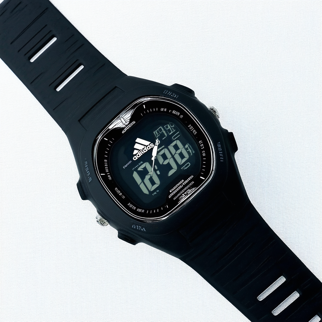 Adidas Performance Duramo Black Digital Dial Unisex Watch #ADP6049