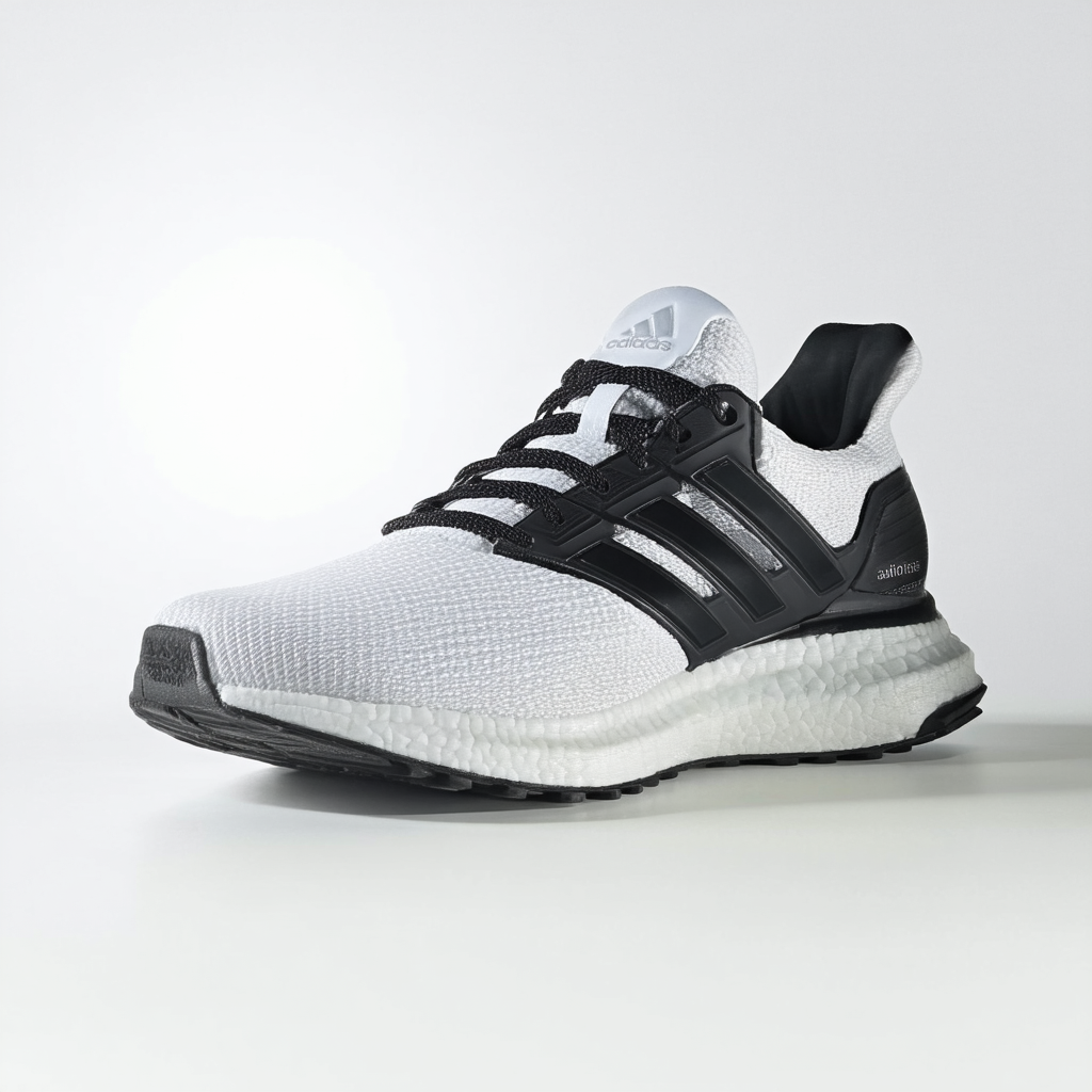 adidas Men's Supernova 2 Running Shoe, White/Black/Dash Grey, 6.5