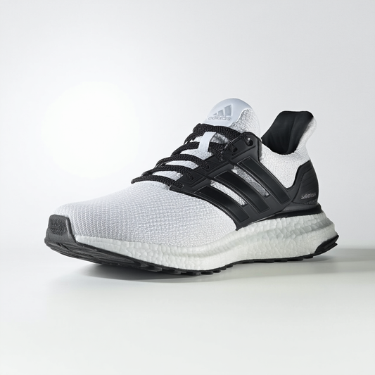 adidas Men's Supernova 2 Running Shoe, White/Black/Dash Grey, 6.5