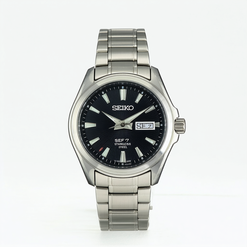 SEIKO Men's SGEF77 Stainless Steel Watch