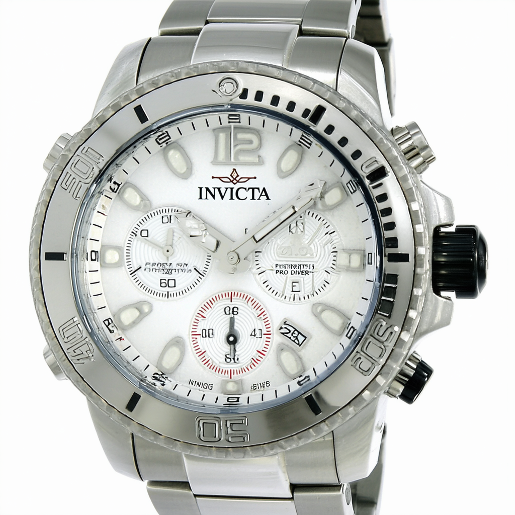 Invicta Men's INVICTA-14644 Pro Diver Analog Display Swiss Quartz Silver Watch