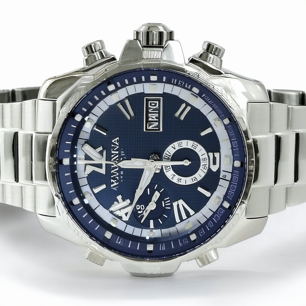 Invicta Men's 17740 Specialty Analog Display Swiss Quartz Silver Watch
