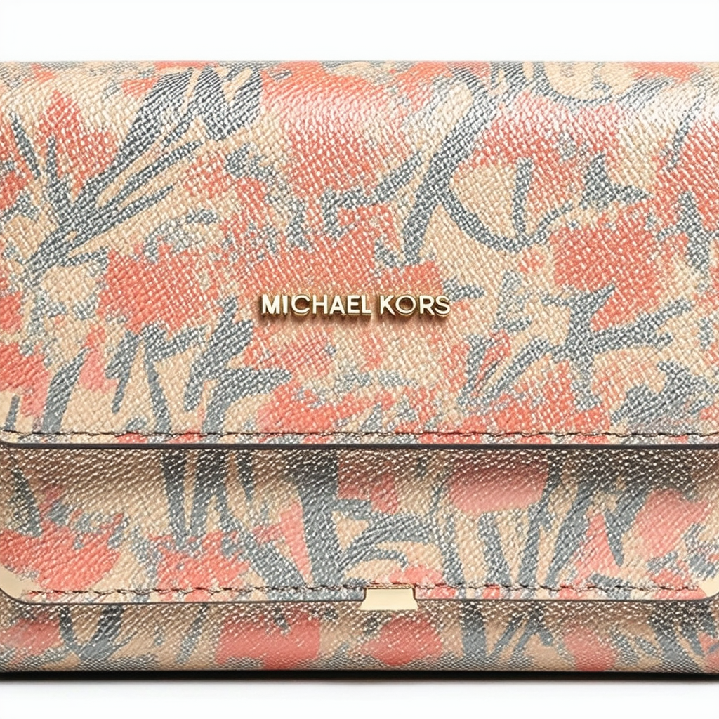 Michael Kors Women's Large Mott Carryall Liberty Leather Wallet