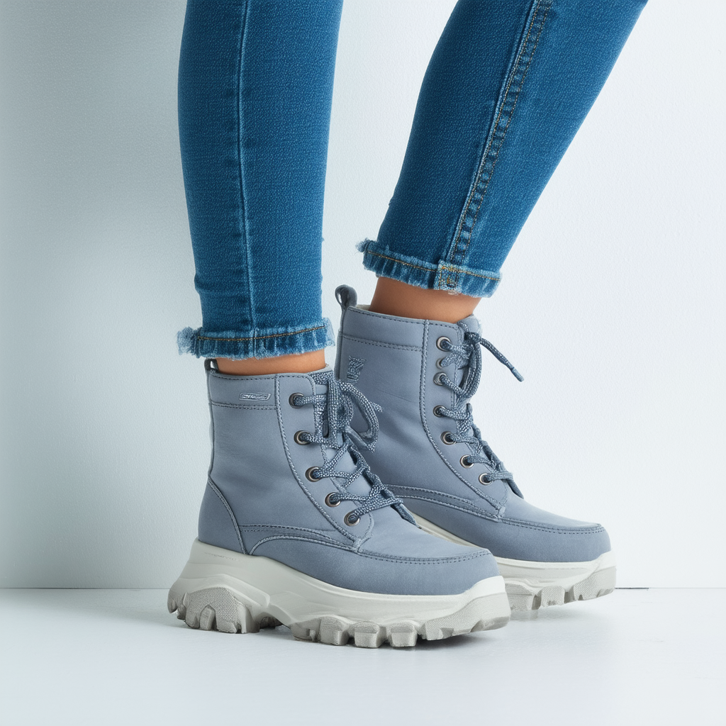 Skechers Women's Street, Hi-Ryze - I Want Tread Boot
